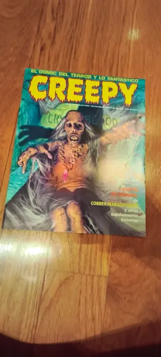 Saga revistas "Creepy" 19 tomos + 1 antología