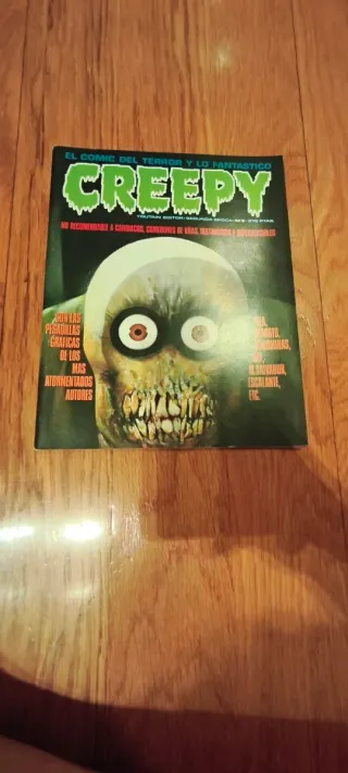 Saga revistas "Creepy" 19 tomos + 1 antología