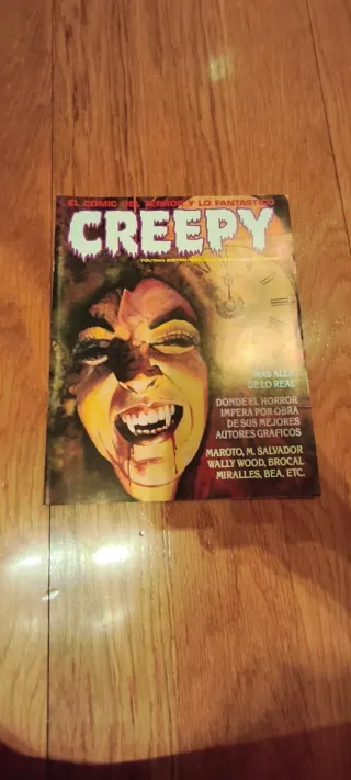 Saga revistas "Creepy" 19 tomos + 1 antología