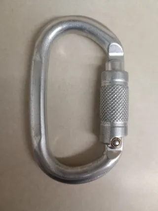 Lote 2 mosquetones de seguridad