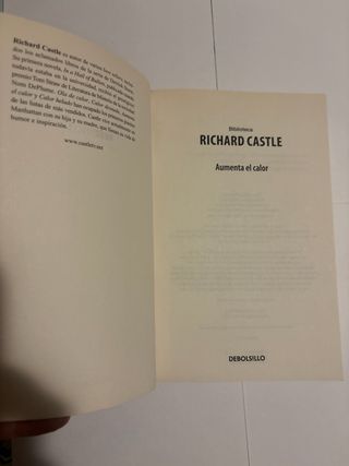 Aumenta el calor (Serie Castle 3) (Spanish Edit...