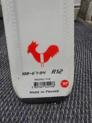 Esquís Rossignol R12 140cm Niño