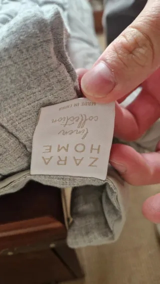 Edredón Zara Home Gris