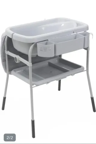 Bañera cambiador Cucco gris