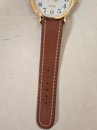 Orologio Dalas vintage con quadrante floreale