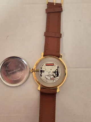 Orologio Dalas vintage con quadrante floreale