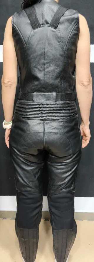 Peto de cuero moto ,S