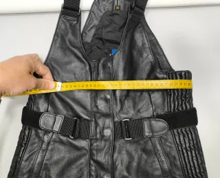 Peto de cuero moto ,S