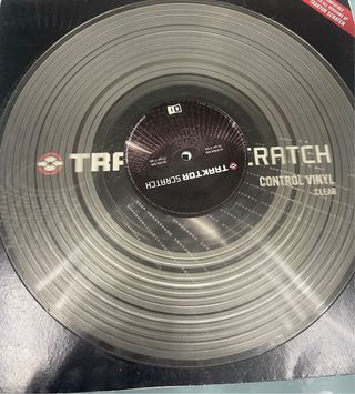 Vinilos Control Traktor Scratch MK2 Transparentes