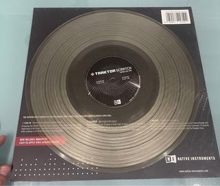 Vinilos Control Traktor Scratch MK2 Transparentes