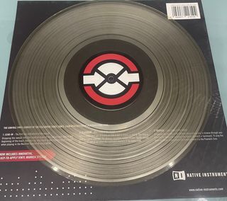 Vinilos Control Traktor Scratch MK2 Transparentes