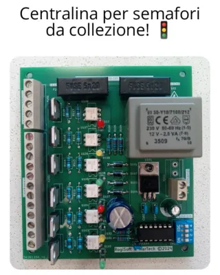 Centralina per semafori da collezione