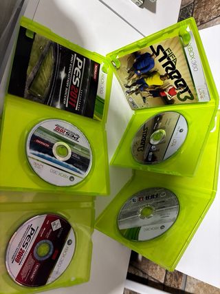 Pack 6 Juegos Xbox 360 FIFA y PES