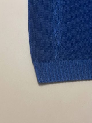 Maglione Blu A Trecce - Taglia XL