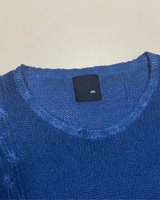 Maglione Blu A Trecce - Taglia XL