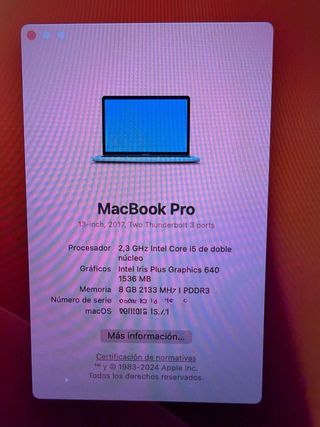 MacBook Pro 2017 A1706