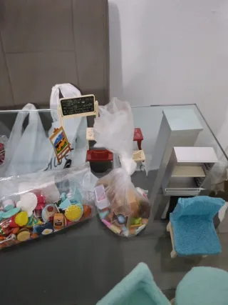 Accesorios Casa Muñecas se puede vender por separa