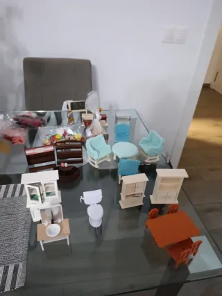 Accesorios Casa Muñecas se puede vender por separa