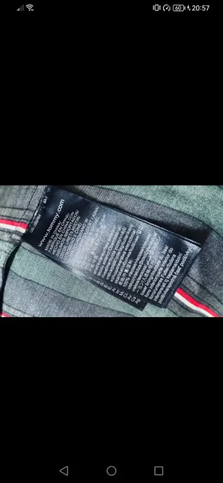 Vestido Tommy Hilfiger Rayas Azul/Verde