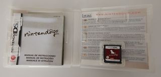 Nintendo DS Lite negra + juegos + cargador y lápiz