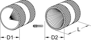 Desbarbador KS Tools 10-54mm
