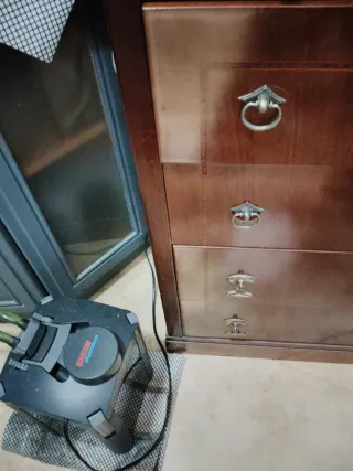 Escritorio  Mueble de madera marrón