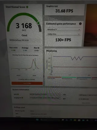 EVGA GeForce RTX 3070 XC3 Tarjeta Gráfica