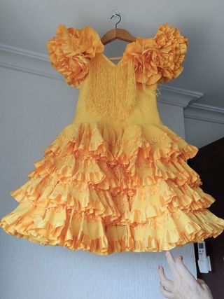 Traje Flamenca Niña 2-3 Años