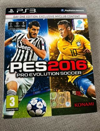PES 2016 Pro Evolution Soccer PS3
