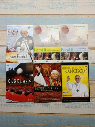 DVD Documentales Papas Juan Pablo II, Benedicto XV