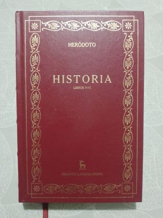 Historia - Libros V-VI. Heródoto - Gredos