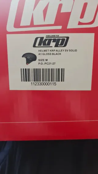 Casco Moto Jet Negro con Visera Transparente