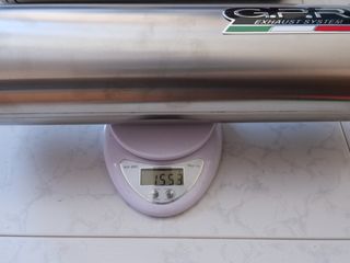 Escape doble KTM SMC 660 2005/06 titanio homologad