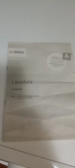 Lavadora Bosch Serie 6