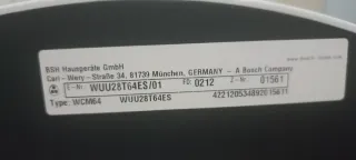 Lavadora Bosch Serie 6