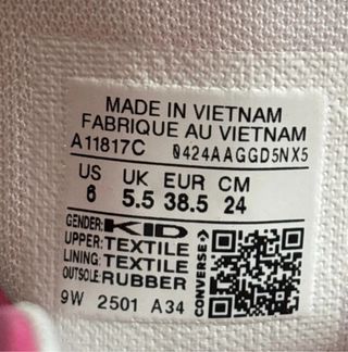 Converse plataforma rosa y blanco