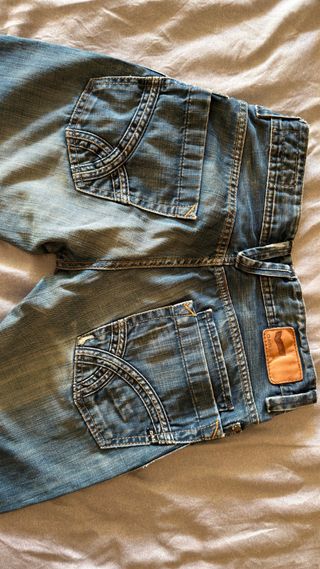 Jeans Gas Vintage Blu