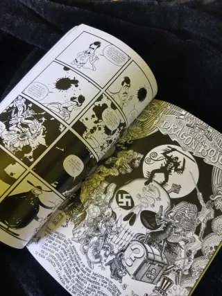 Killer toons 2.0, firmado dibujo de M.A. Cáceres.