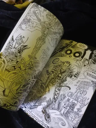 Killer toons 2.0, firmado dibujo de M.A. Cáceres.