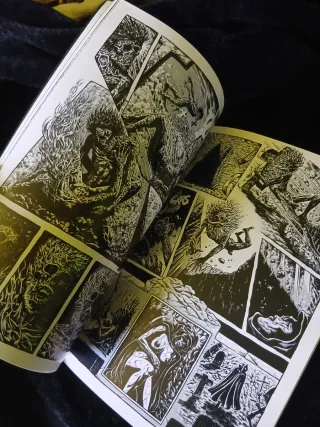 Killer toons 2.0, firmado dibujo de M.A. Cáceres.