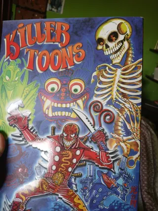 Killer toons 2.0, firmado dibujo de M.A. Cáceres.