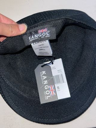 Gorra Kangol Talla S Negra