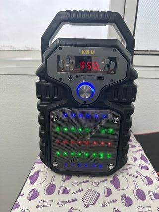 Altavoz Bluetooth KBQ Exterior