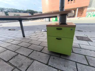 Mesas de oficina de madera