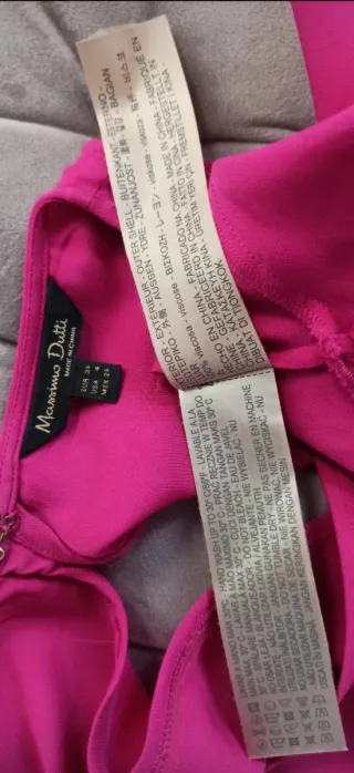 Blusa fucsia Massimo Dutti