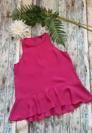 Blusa fucsia Massimo Dutti