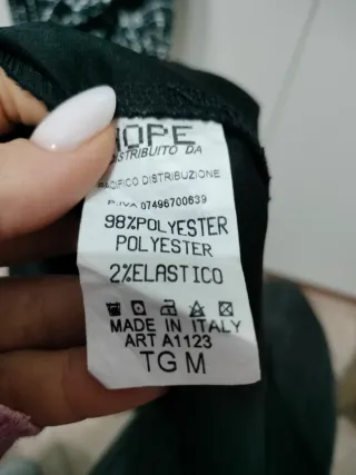 Vestitino donna fantasia tweed nero/bianco