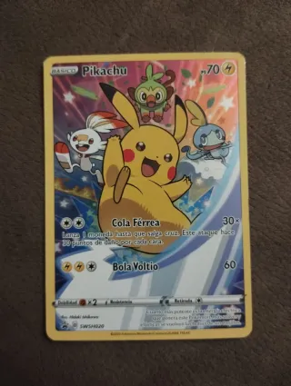 Carta Pokémon Pikachu Básico SWSH020