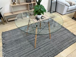 Mesa circular de cristal NUEVA