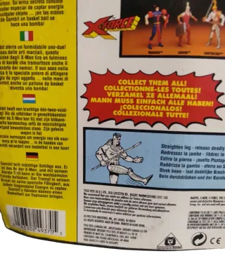 X-Men Gambit Tyco 1993 Figura Acción